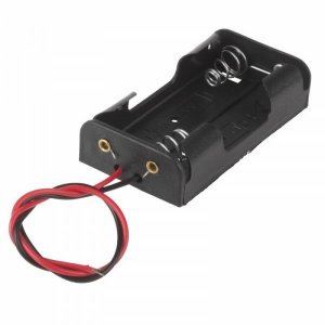 BH321 Батарейный отсек 2 x AA (с проводами) (5шт упак)