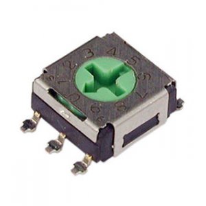 ERD710BM06Z, переключатель кодовый SMD 10 поз. (аналог ERD610CMZ)