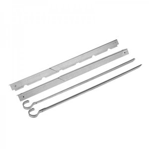 Подставка под шампура с 6 шампурами в чехле СОКОЛ