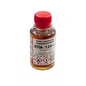 ЛТИ-120 100МЛ, флюс нейтральный, флакон ПЭТ,100мл