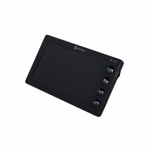 Цветной AHD 720P/960P монитор видеодомофона 7", с записью фото и видео по детекции движения на microSD-карту. Цвет черный (модель AC-335)