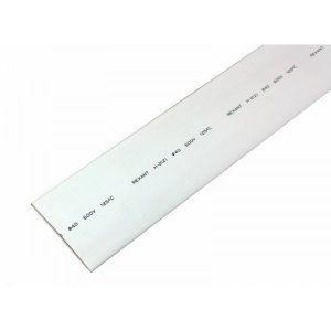 Термоусадка  40,0 / 20,0 мм, белая (упак. 10 шт. по 1 м)  REXANT
