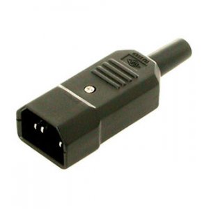 CH1-0463, евровилка сетевая на кабель (аналог K2416)