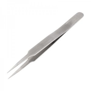 Пинцет прямой с острыми кончиками 120 мм (NP120-01) REXANT
