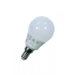 LED5.5/P45/827/E14/220-240V/FR, лампа светодиодная, 5.5Вт, 470Лм, 2700K, E14