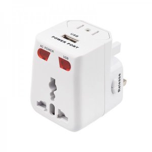 Адаптер сетевой "Путешественник" с USB REXANT