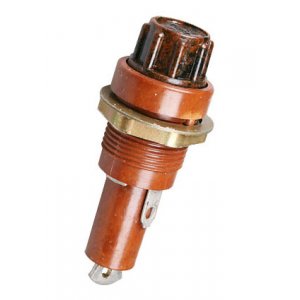 ДВП4-4, держатель предохранителя (карболит) (89-92г.)