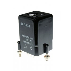 РЭН33  РФ4.510.021-00.01, реле электромагнитное "5"(90-92г.)