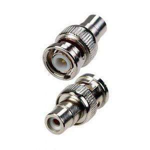 4-510, переходник BNC штекер - RCA гнездо металл