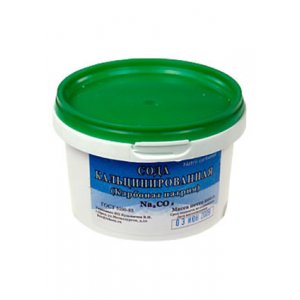 Сода кальцинированная 200г, карбонат натрия