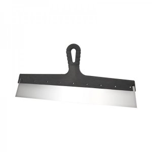 Шпатель фасадный 350 мм нержавеющая сталь, пластмассовая ручка