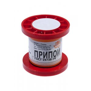 Припой SN62PB36AG2 ПРВ 0.8мм  катушка    50г