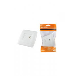 SQ1805-0022, Розетка компьютерная RJ45  белая "Онега"