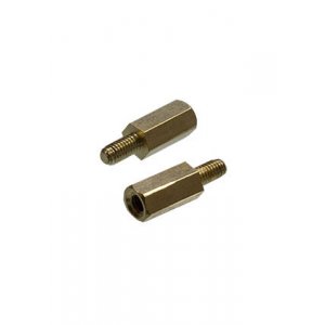 PCHSN-10, стойка для печатной платы латунная М3 шестигранная (L-KLS8-DBL-M3-E4.7-L10)