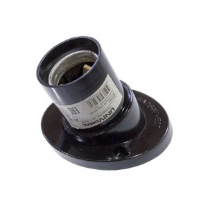 ПАТРОН  Е27 КАРБ. НАСТЕННЫЙ  4А 250В