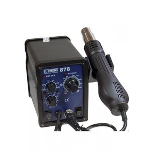 ELEMENT 878, станция паяльная термовоздушная + паяльник