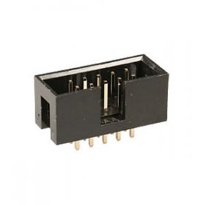 BH-10(IDC-10MS), вилка на плату шаг 2.54мм прямая (аналог DS1013-10SSIB1-B-0)