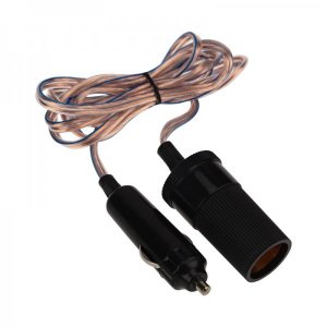 Удлинитель автоприкуривателя штекер-гнездо 1.5 м. REXANT