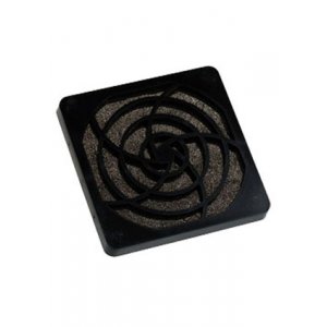 K-PF09J-4PA, решетка пласт.с фильтром для вентилятора 92х92мм