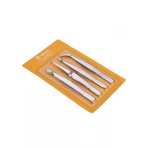 TW01, набор пинцетов 4 шт