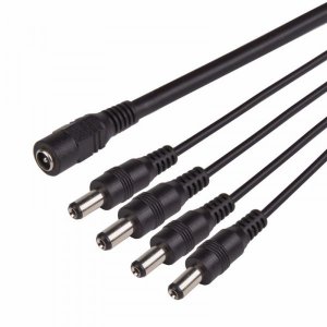 Разветвитель питания на 4 разъема 2,1*5,5мм  REXANT