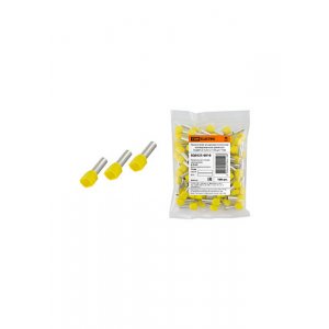 SQ0521-0010, НШВИ2, изол.втул.наконечник на два провода  4,0х12 серый (100 шт)