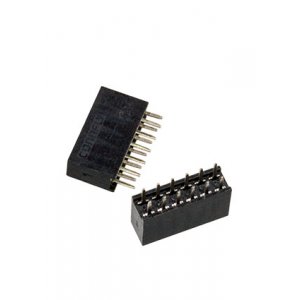 PBD-12, гнездо на плату шаг 2.54мм 2x6 прям.