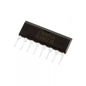 UPC1237HA, ИС аудио усилителя SIP8