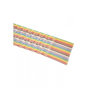 1700/50-100, плоский кабель цветной со скруч.жилами шаг 1.27мм 50 жил, бухта 30.5м