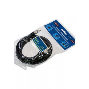 3-0293-3.0, Шнур A/V шт 3.5 st-2 RCA мetal-gold, d=4*8 мм, 3.0 м