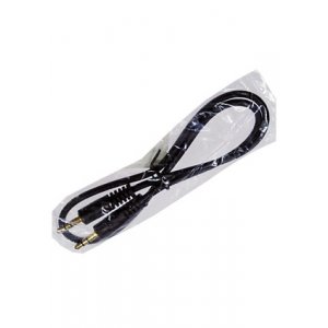 3-0015G-0.5, Шнур шт 3.5 st-шт 3.5 st plastic-gold, d=4 мм, 0.5 м