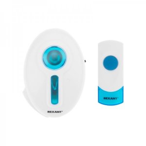 Беспроводной дверной звонок 220 вольт кнопка IP 44 REXANT   RX-6