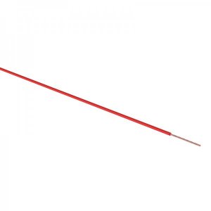 Провод ПГВА / ПВАМ 1 х 0.50мм², (бухта 100м), КРАСНЫЙ  REXANT