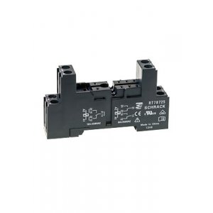 1860306-1, RT78725_Клем. колодка для реле RT и XT с традиционным расположением винтовых клемм, шагом