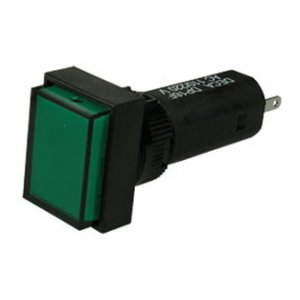 ADP16F4-0T0-E1TG, индикатор светодиодный зеленый 220В 3А