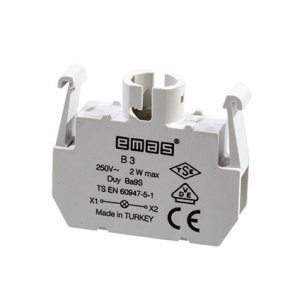 B3, Блок-контакт подсветки B3 без лампы