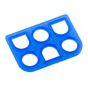 794275-1, UMNL межкорпусной изолятор 2х3 контакта 6.35мм