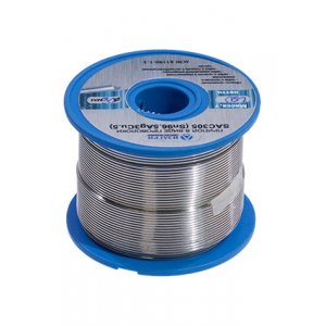 SAC305 ПРВ 0.8мм 500 г, Sn96,5Ag3Cu.5 бессвинцовый припой