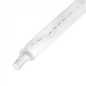 Термоусадка  25,0 / 12,5 мм, белая (упак. 10 шт. по 1 м)  REXANT