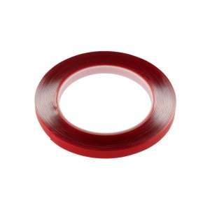 Двухсторонний скотч, прозрачный на 100% акриловой основе  9 мм (ролик 5 м)  REXANT