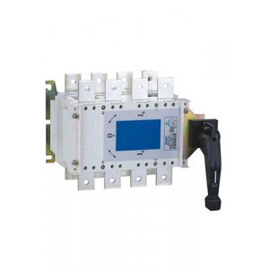 393396, Перекидной рубильник NH40-1250/3CSW ,3P ,1250А, 3 положения I-0-II  , выносная рукоятка упра