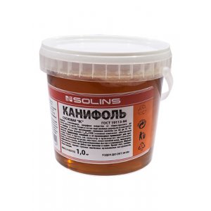 КАНИФОЛЬ 1 КГ, Канифоль сосновая,     1 кг
