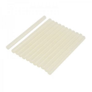 Клеевые стержни REXANT, Ø7 мм, 100 мм, прозрачные - светящиеся, 12 шт., блистер