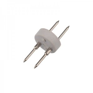 Установочный набор для дюралайта 2W ∅10мм (коннектор с иголкой, выпрямитель, заглушка), до 100м