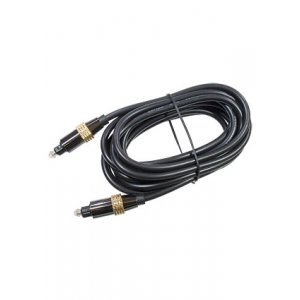 3-0288-3.0, Шнур TOSLINK-TOSLINK металл коннектор, d=5 мм, 3.0 м