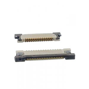 XF2L-1535-1A, разъем ZIF шаг 0.5мм 15 контактов SMD 0.5А вертикальный SlideLock