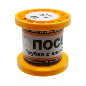 Припой ПОС61 ТР 1.5мм катушка  50г