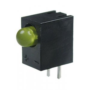 L-934CB/1YD, светодиод в корпусе желтый 3мм 15мКд