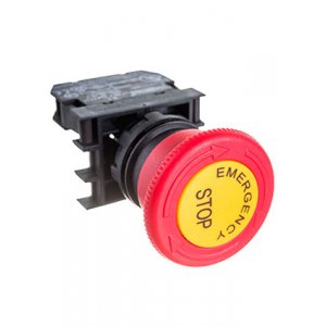 B200EE, Кнопка араврийная "Грибок" с маркировкой