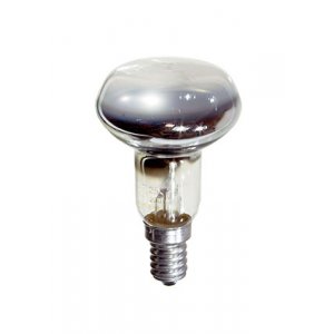 25R50/E14, Лампа  25Вт, зеркальная, цоколь E14, R=50mm